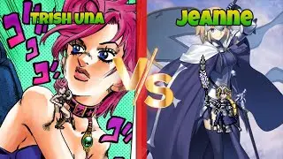 Jump Force MUGEN Trish Una vs Jeanne