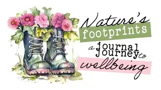Enjoy Nature's Delights With a Collage Journal - My Craft Book Flip-through - By Agnes de Bezenac