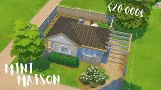 Une Mini Maison starter home sans cheats, c'est possible ?! 🤔💚🏡 | CHALLENGE CONSTRUCTION SIMS 4