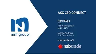 ASX CEO Connect - October 2020 - MNF Group Limited (ASX: MNF)