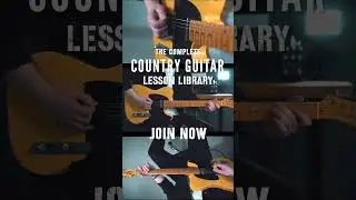 The Complete Country Guitar Lesson Library #guitar #guitarlessons #countryguitar
