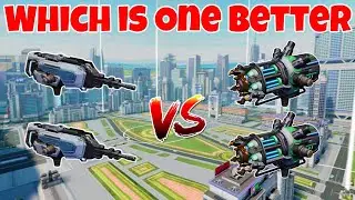 WR🔥 Nanea VS Mogwan Weapon Comparison ||WAR ROBOTS||