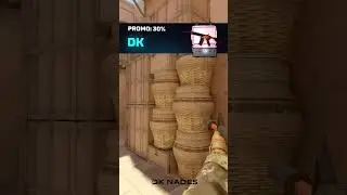 Imbalanced oneway smoke on water on Anubis💨 #cs2 #csgo