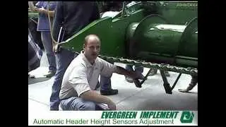 Automatic Header Height Sensors Adjustment By Evergreen Implement