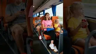 Little Girl Teaches Rude Man A Lesson! #karma #bus #revenge