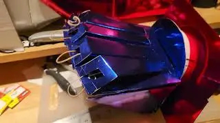 Part 2 of the left hand construction of Optimus Prime