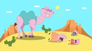 Daddy Pig turns into a camel | Peppa Pig Funny Animation