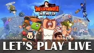 Multiplayer mayhem with Worms W.M.D PS4 gameplay!