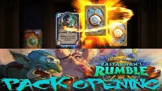 Hearthstone Pack Opening - Rastakhan's Rumble - 83 Packs - First 2 Packs LEGENDARY'S! (7 TOTAL!)
