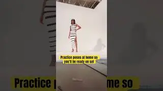 Pro Model Tip #blackmodel #naturalhair #modelinglife #modeling