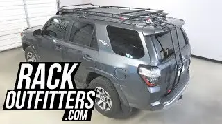 Toyota 4Runner with GOBI Stealth Rack including Fairing and Ladder