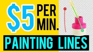 Make Money Painting Lines Easy - Online Jobs With Clippingmagic