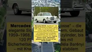 Mercedes 220 SE &bdquo;Heckflosse&ldquo; &ndash; die elegante Sicherheit auf R&auml;dern