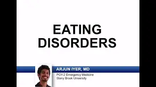 USMLE-Rx Express Video of the Week: Eating Disorders