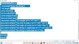 Built in Function of javascript Practical Demonstration