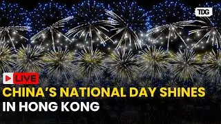 Hong Kong Fireworks LIVE: China&rsquo;s National Day with breathtaking fireworks | Victoria Harbour