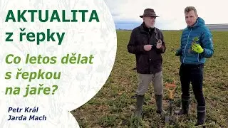 Doporučení do řepek – AKTUALITA  březen 2023. Petr Král a Jarda Mach.