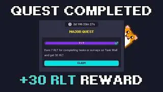 How I earn 30 RLTs for FREE (Weekend Quests Strategy)