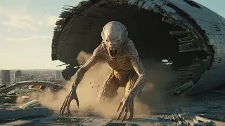 An Alien Spacecraft Crashes Into A City | Epic Action Survival Movie