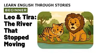 Leo & Tira: The River That Stopped Moving | Learn English Through Stories | Beginner English