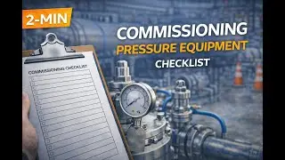 Pressure Equipment Start-Up: The Checklist That Prevents Mistakes