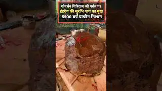 Surabhi Gaay Ka Mukh GOVARDHAN PARWAT #govardhan #history #travel #vlog