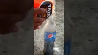Pepsi v/s Salt🤣 new colddrink experiment 😱 #shorts #entertainment