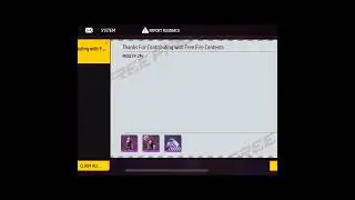 Golden S1 S2 Gift From Garena 😱😱 #freefire