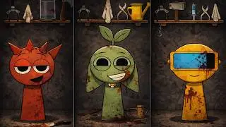 Ohh NO! RADDY 🆚 GARDEN 🆚 GARNOLD Sprunki Incredibox Animation