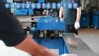 S cleat forming machine(/Drive Cleat/Pittsburgh lock/)