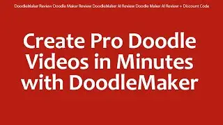 DoodleMaker Review Doodle Maker Review DoodleMaker AI Review Doodle Maker AI Review + Discount Code