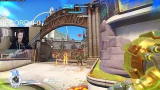 SUPER REINHARDT GAMEPLAY OVERWATCH SEASON 33 TOP 500