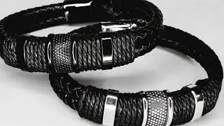 DETERMINED-Classic Design Leather Rope Bracelet