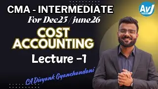 COST ACCOUNTING LECTURE - 1 PART B