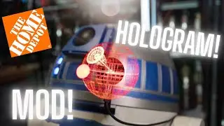 Модификация R2-D2 от Hot Depot &ndash; рабочий 3D-голографический проектор