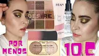 🔥PROBANDO NOVEDADES MAQUILLAJE POR MENOS 10€ | Low cost💸 | Revolution pro, hean... / Juncal Gonzalez
