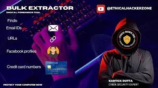 Bulk Extractor Forensics Tool Explained 🔍 | Scan Hidden Data from USB, Disk Image | Hindi Tutorial