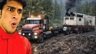 Generator Delivery Gone Wild 💥 | SnowRunner Mud Run 