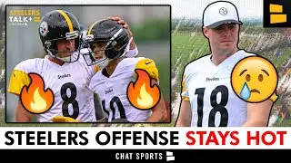 Steelers Camp Update: Aaron Rodgers & Roman Wilson STAY HOT + Will Howard OUT For The Preseason
