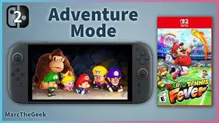 Mario Tennis Fever Adventure Mode Gameplay on Nintendo Switch 2