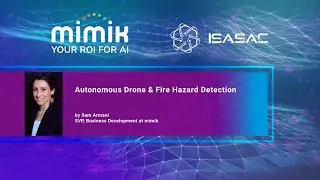 Autonomous Drone & Fire Hazard Detection Sam Armani's talk at ISA 2025