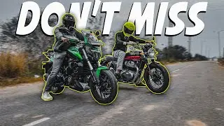 DOMINAR 400 vs  INTERCEPTOR 650 STREET RACE | YOU NEED TO WATCH THIS