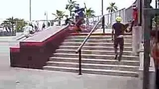 Jordan Aboodi frontside flip 10 ATTEMPT