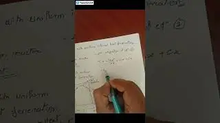 Uniform Internal Heat Generation. - Plane wall....