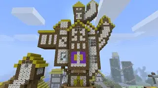 Я построил Свиноград в майнкрафте (Beta 1.7.3)