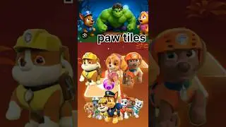 PAW Patrol:  - Zuma - Skye 🆚  Marshall - Ryder 🆚 Chase - Rocky Tiles Hop EDM Rush 🎧🤍