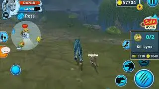 Snow Leopard Simulator: I get Dark Knight Skin!!!!!!!