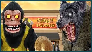 Spirit Halloween Werewolf Monster Mash Animatronics Sneak Attack | Halloween 2023