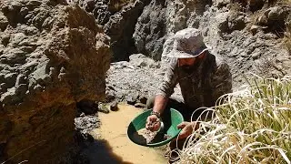 C&oacute;mo Lavar Oro en R&iacute;os y Encontrar Pepitas de ORO : Gold Panning Tips