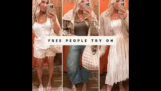 Free People Try On 2024 &mdash; Free People Shop With Me &mdash; Free People